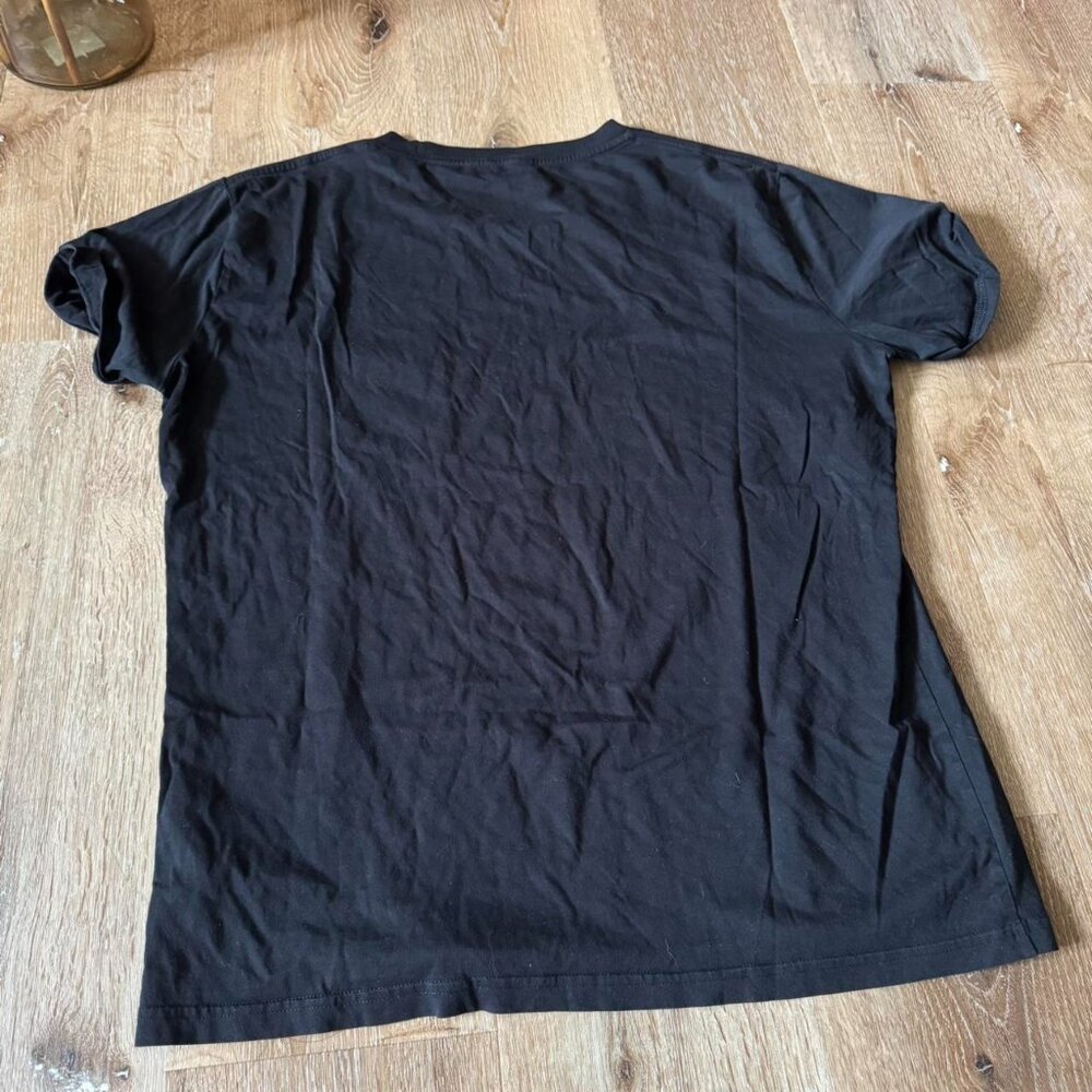 Son of a tailor 100% Suprima Cotton Black Short Sleeve T shirt size M/L - Picture 5 of 5